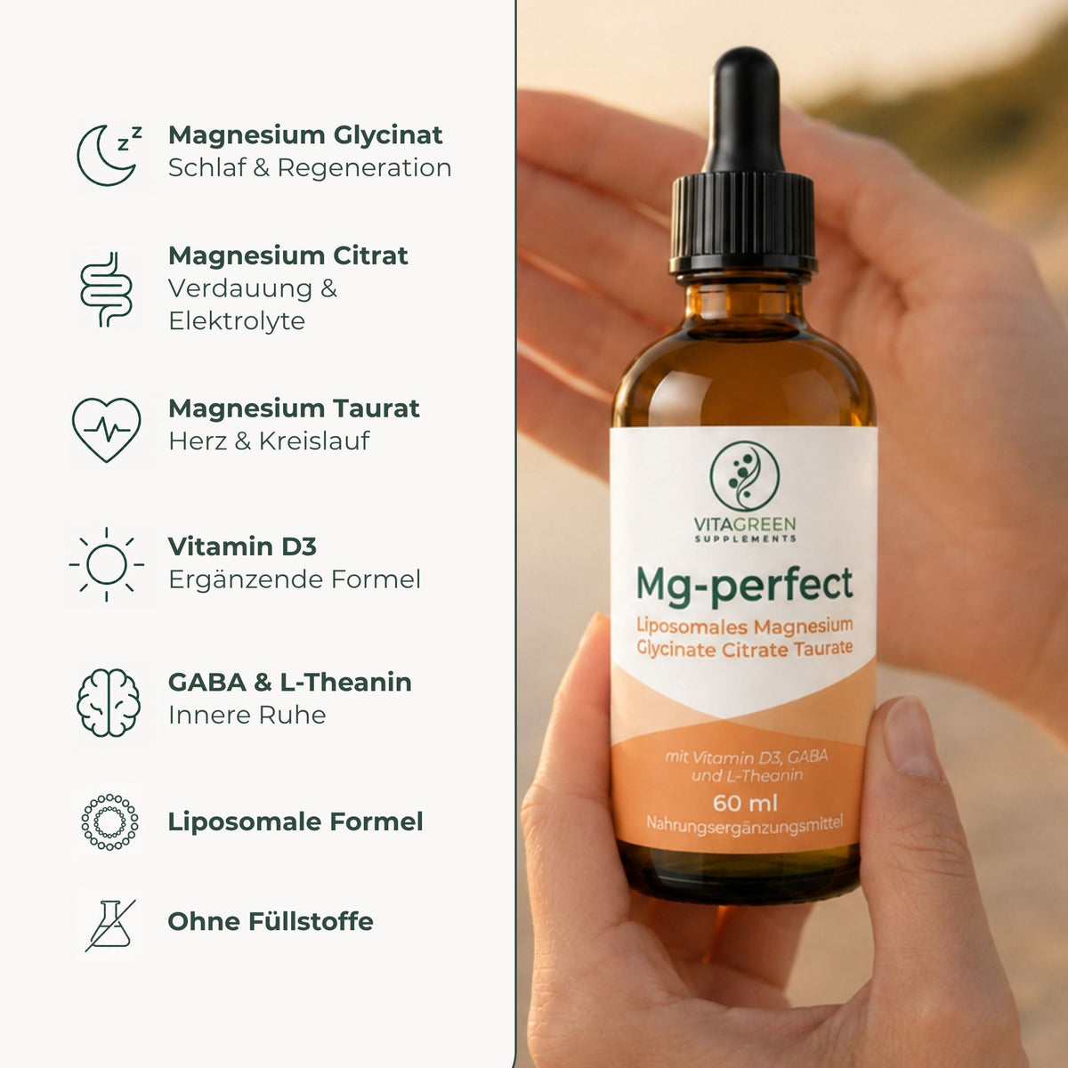 Mg-perfect Magnesium-Komplex – Produktvorteile im Überblick