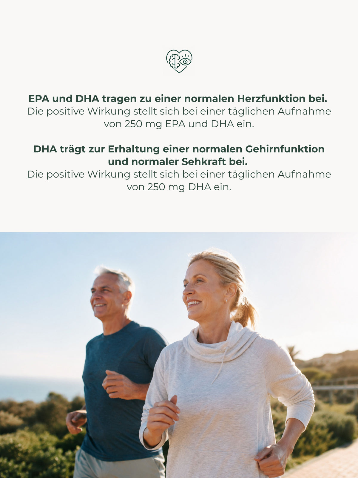 EPA und DHA – Beitrag zu Herz-, Gehirnfunktion und Sehkraft