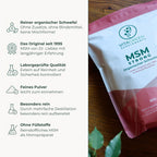 MSM STRONG organischer Schwefel – Produktvorteile im Überblick