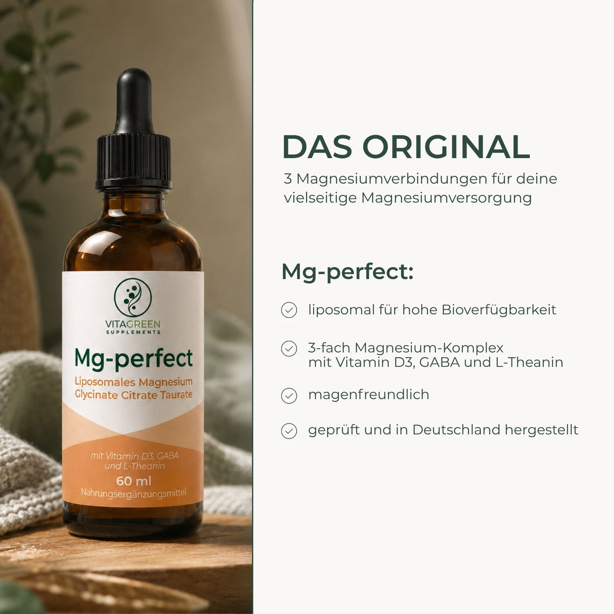 Mg-perfect · Magnesium-Komplex