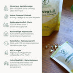 omVega-3 STRONG Algenöl – Produktvorteile im Überblick
