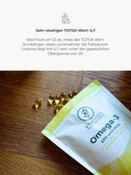 Omega-3 mit sehr niedrigem TOTOX-Wert 4,7