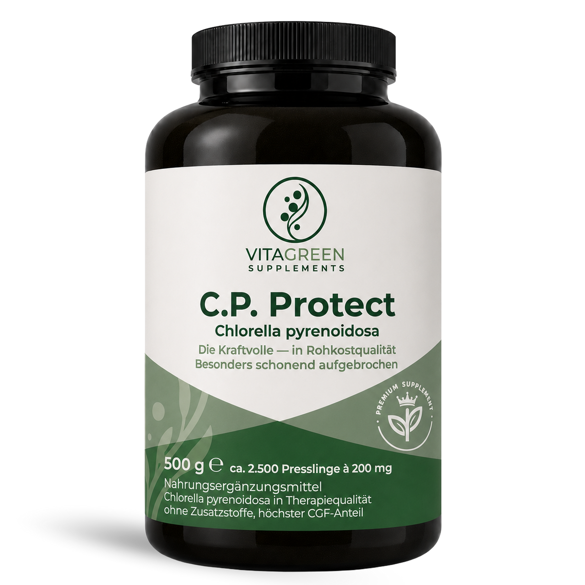 Chlorella PYRENOIDOSA (C.P.Protect) — Produktabbildung — KI-erzeugtes Bild