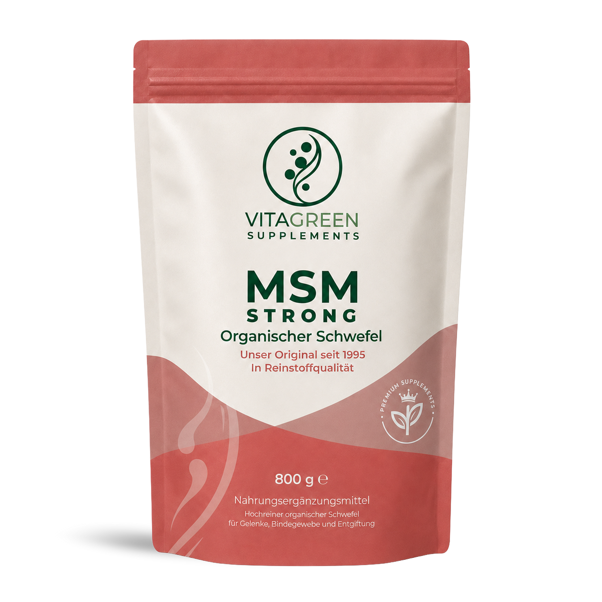 MSM STRONG — Produktabbildung — KI-erzeugtes Bild