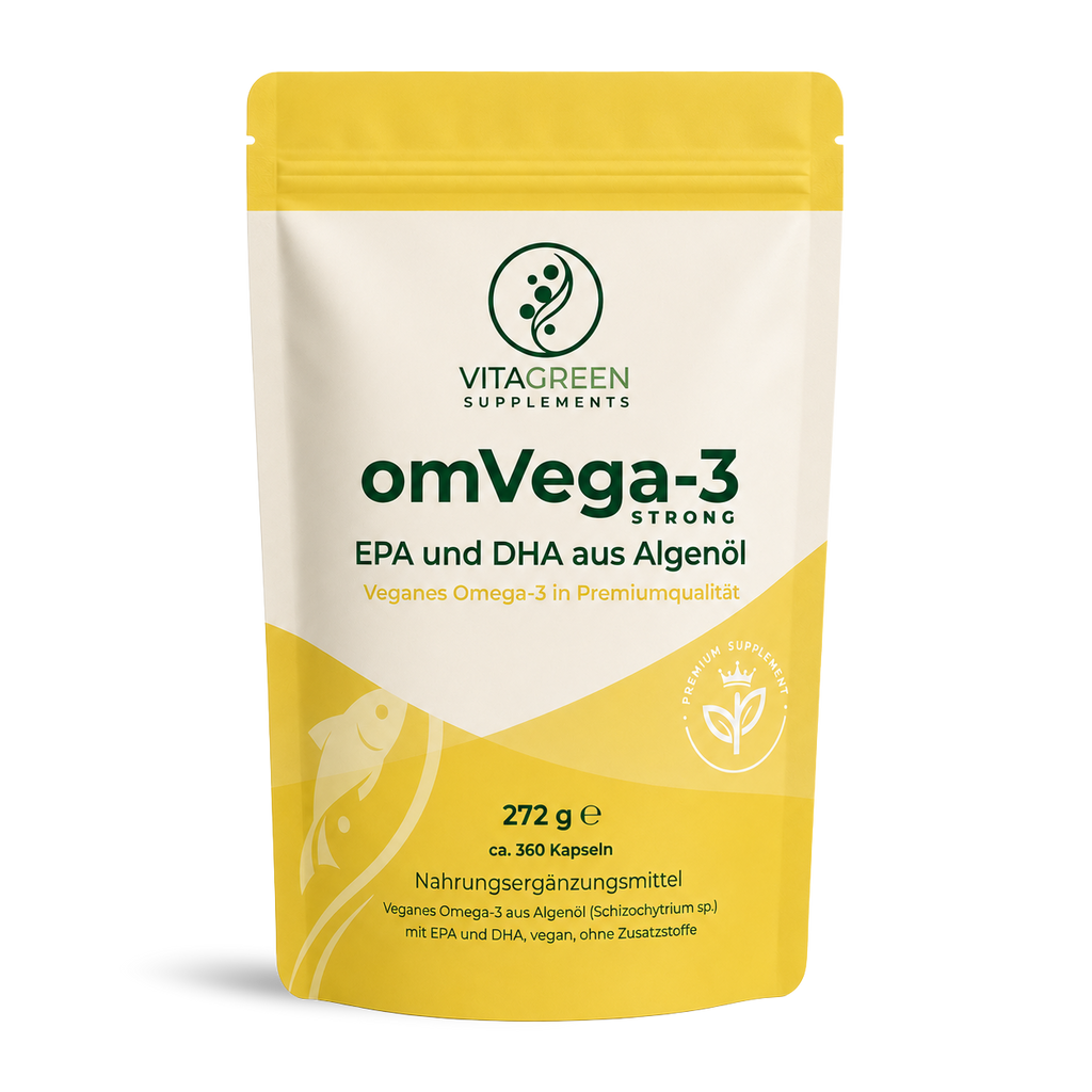 omVega3 STRONG — Produktabbildung — KI-erzeugtes Bild